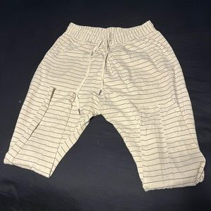 Sarah’s day white fox boutique joggers